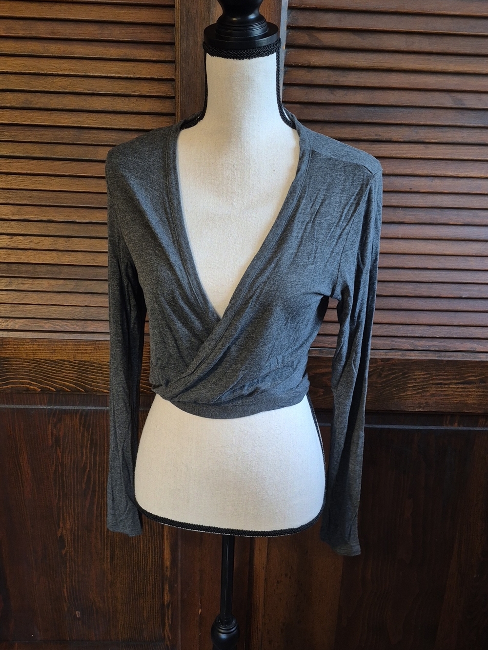 Aerie Tie Waist Crop Top
